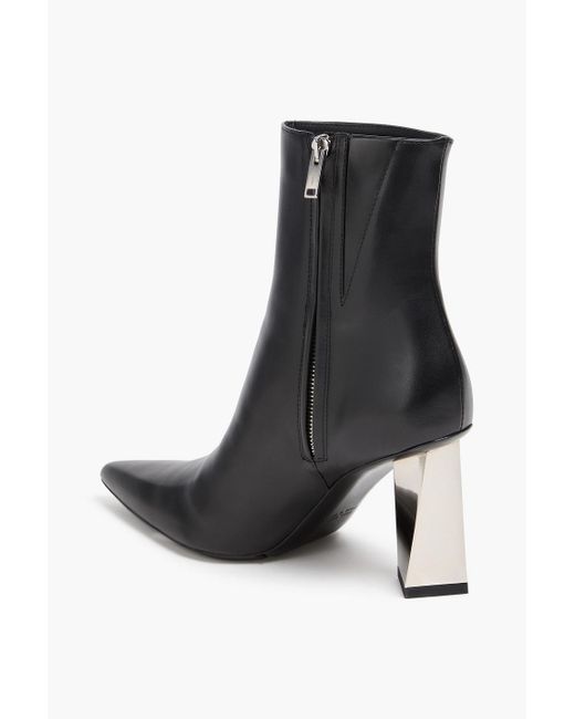 Peter Do White Ankle boots aus leder