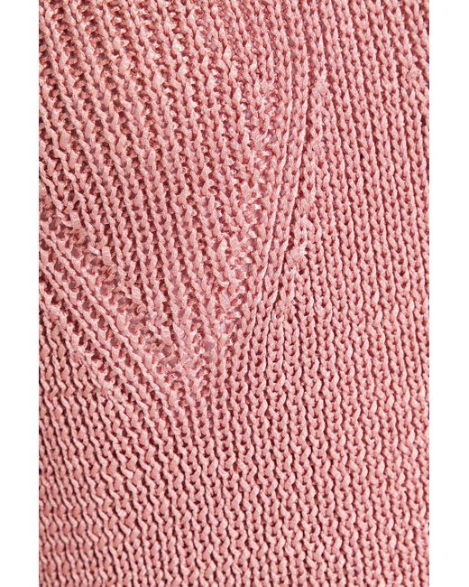 IRO Pink Salali Knitted Sweater