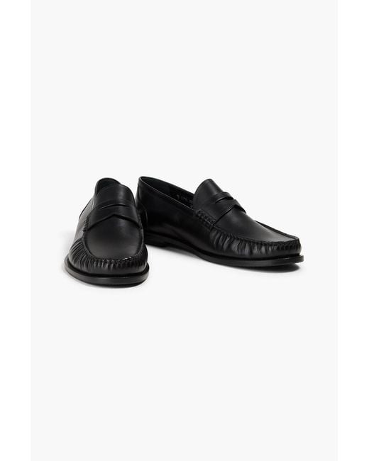Bally Black Kebler Leather Penny Loafers for men