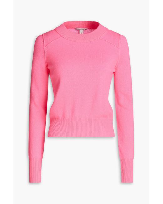 Autumn Cashmere Pink Cashmere Sweater