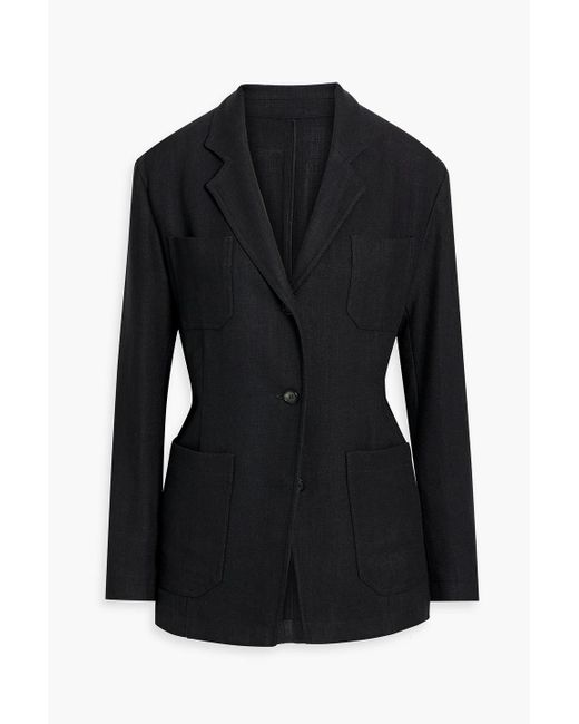 Totême  Black Woven Blazer