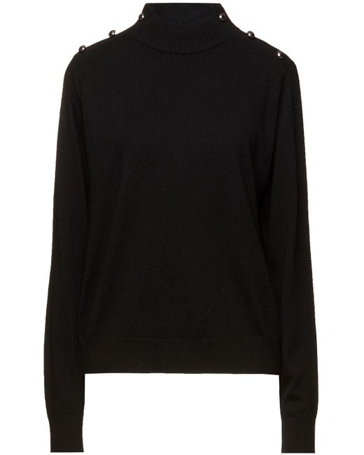 Michael kors black turtleneck sweater Outlet