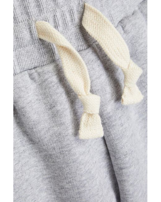 Studio Nicholson White Chapels Cotton-fleece Sweatpants for men