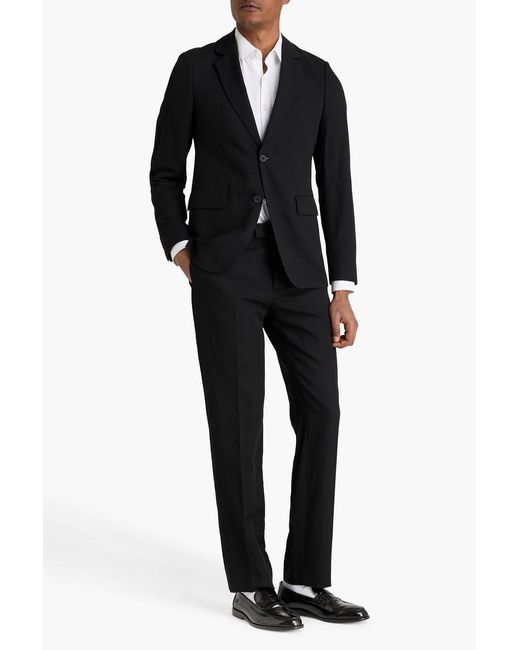 Sandro Black Twill Blazer for men