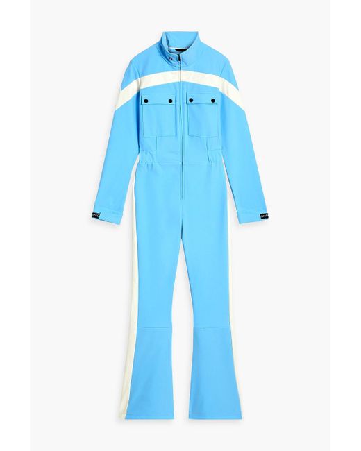 Perfect Moment Blue Blanche Two-tone Ski Suit