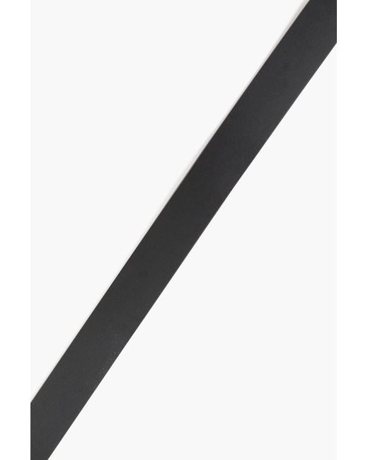 McQueen Ledergürtel in Black für Herren