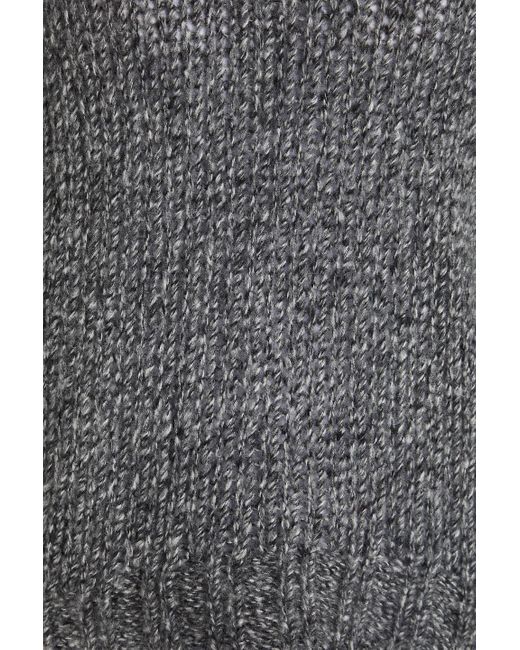 Autumn Cashmere Gray Pullover aus einer kaschmirmischung