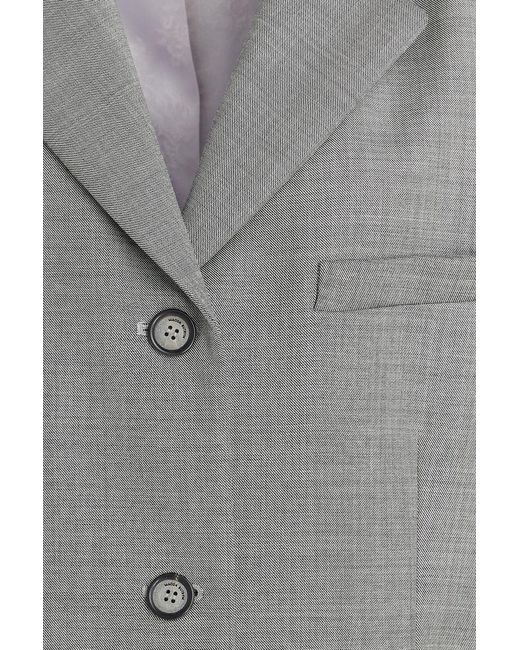 Magda Butrym Gray Wool-Blend Blazer
