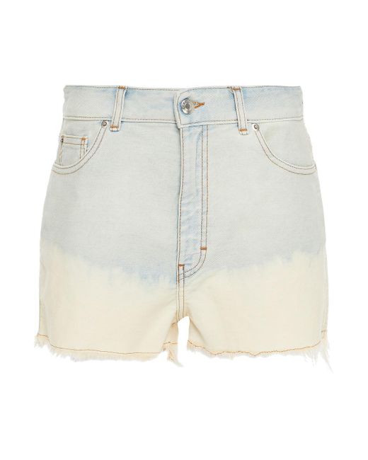 frayed jean shorts