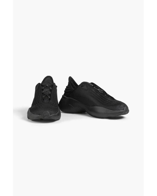 Adidas Originals Black Adifom Neoprene And Mesh Sneakers for men