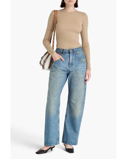 Rohe Natural Merino Wool-Jersey Top
