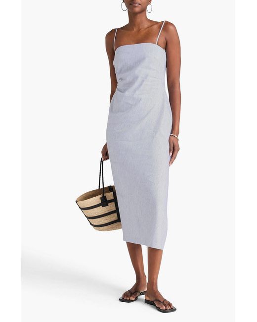 eva tralala linen dress Loose Linen Sundress with Pockets  Eva Tralala Pimprenelle  Vivi-Direct