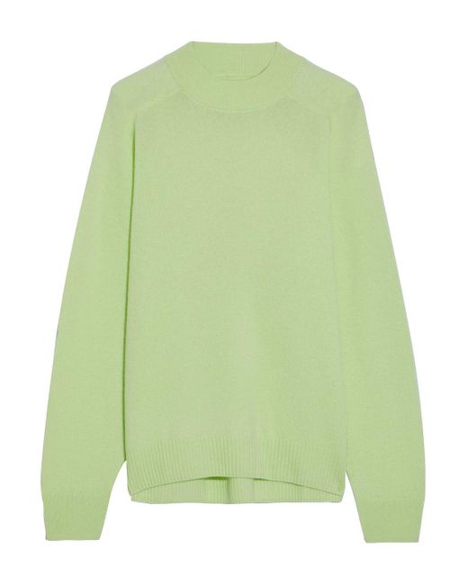 light green cashmere sweater