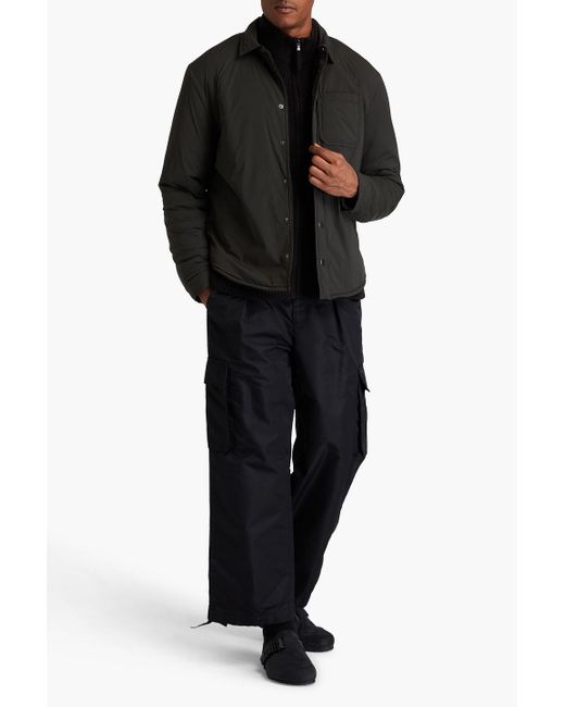 Y/OSEMITE Black Shell Overshirt for men