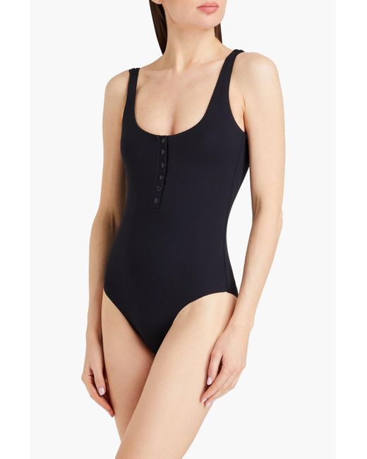 Melissa Odabash Black Taormina Swimsuit