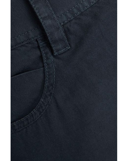 James Perse Blue Slim-fit Cotton-blend Twill Pants for men