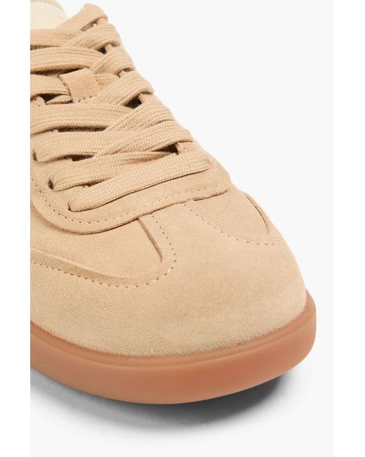 Vince Natural Oasis Suede Sneakers