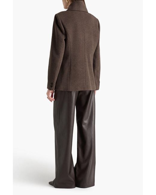 LE17SEPTEMBRE Brown Wool Blazer