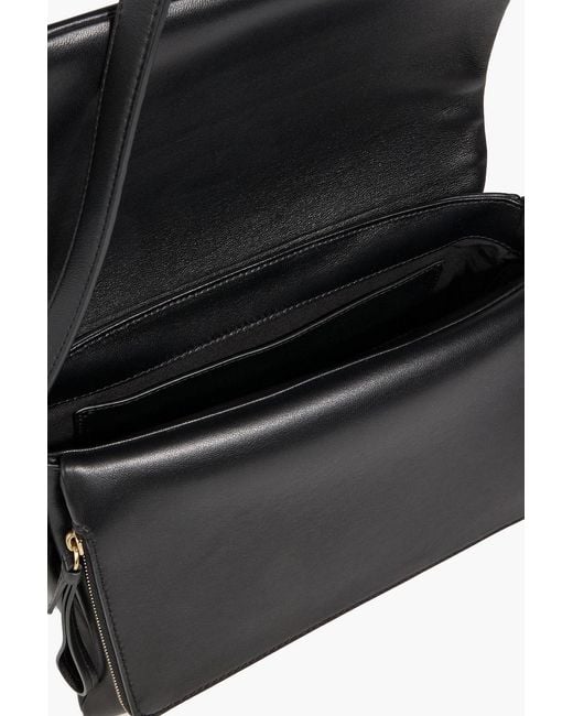 Proenza Schouler Black City Leather Shoulder Bag
