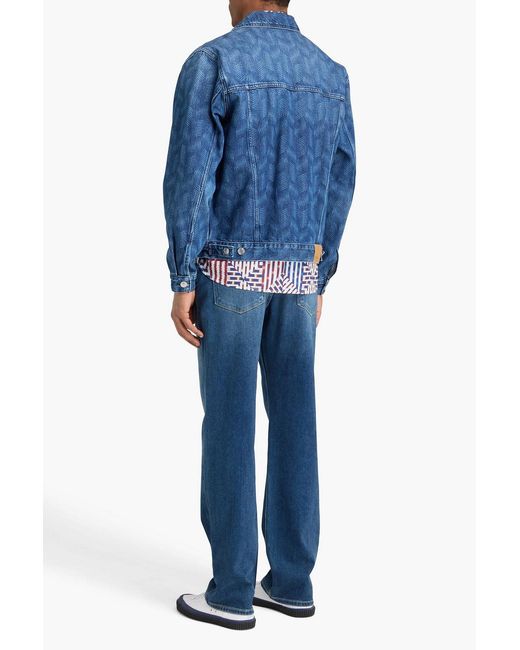 Isabel Marant Blue Denim Jacket for men