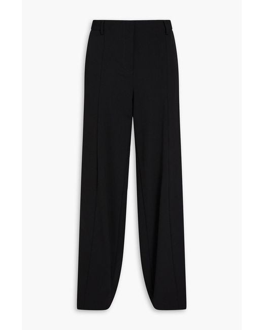 Jean Paul Gaultier Black Twill Tapered Pants