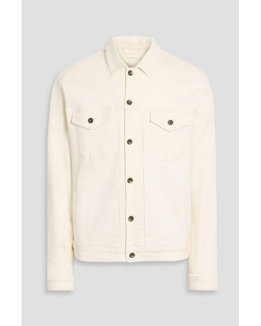 Rag & Bone Natural Definitive Denim Jacket for men