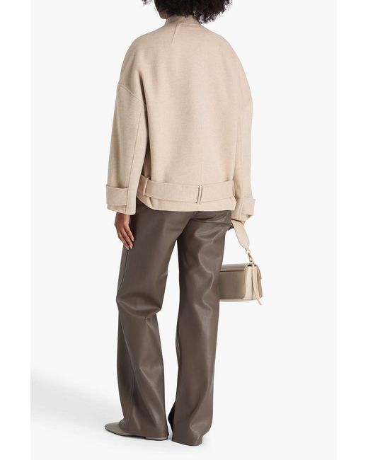 A.Emery Natural Ames Wool-Blend Twill Jacket