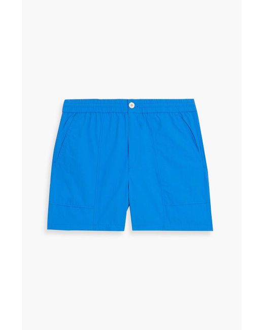 Alex Mill Blue Utility Shell Drawstring Shorts for men