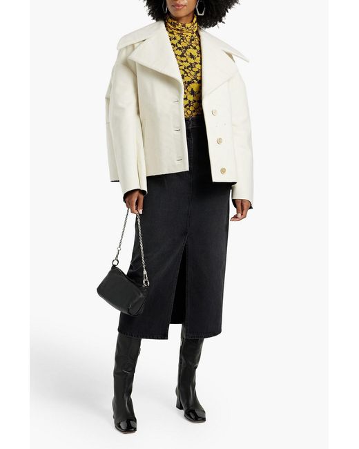Marni Natural Wool-blend Felt Jacket