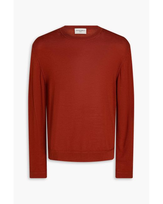 Officine Generale Wollpullover "nemo" in Red für Herren