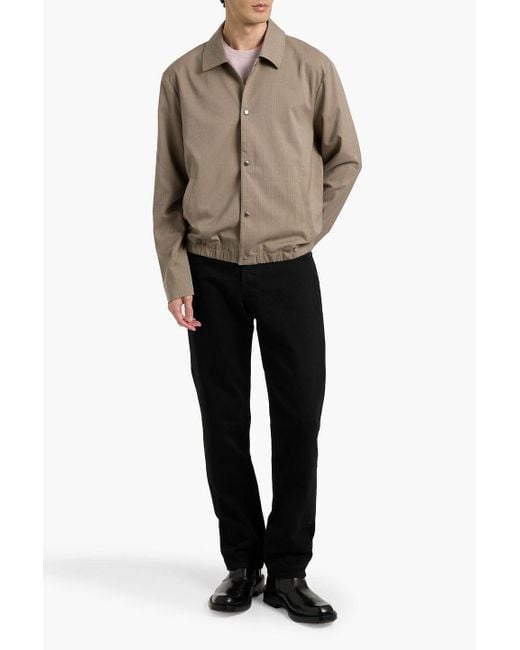 PAIGE Natural Mchenry Herringbone Tweed Jacket for men