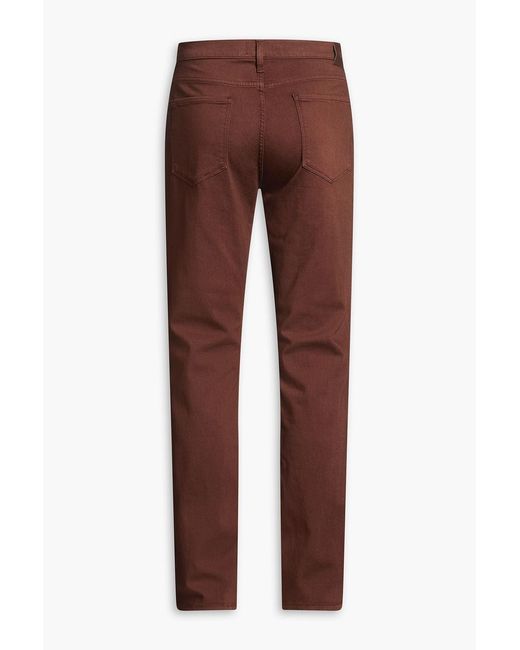 PAIGE Red Federal Slim-fit Denim Jeans for men