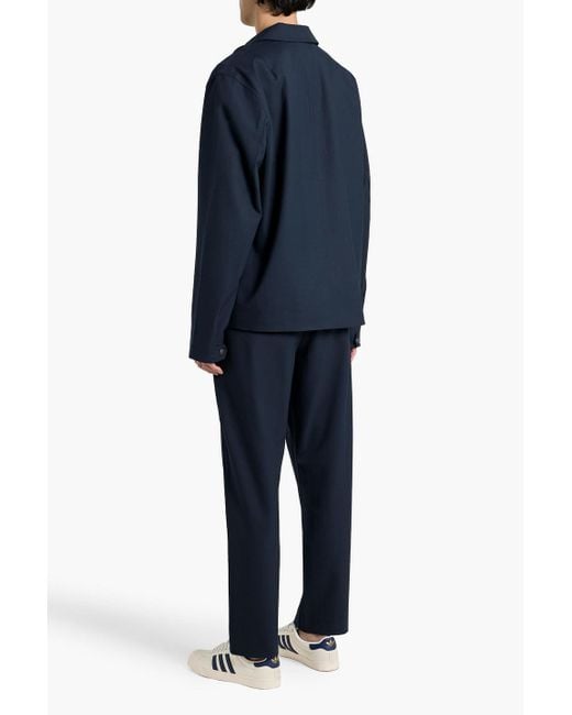 Rag & Bone Blue Melrose Wool-Blend Twill Jacket for men