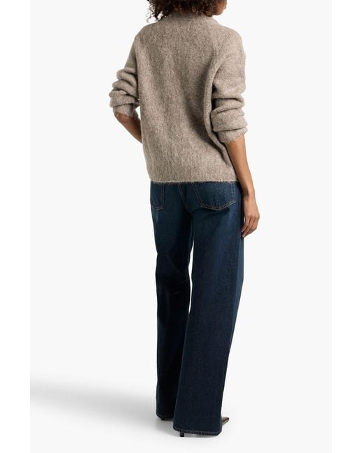 Loulou de Saison Natural Lynn Alpaca-Blend Cardigan