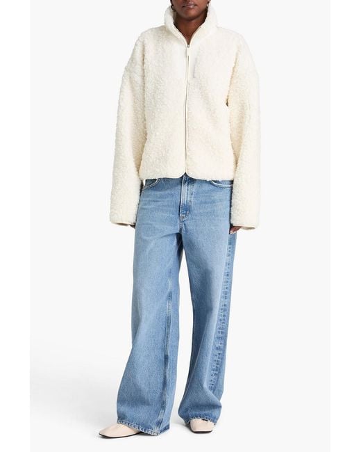 Entire studios Natural Teddy Fleece Jacket