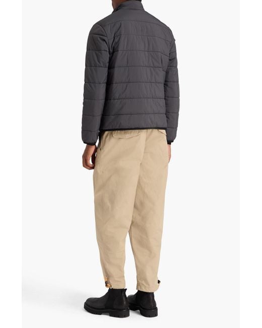 Y/OSEMITE Black Quilted Shell Jacket for men