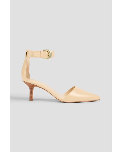 Vince White Perri Leather Pumps