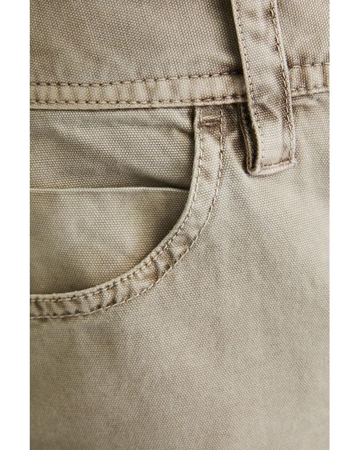 James Perse Natural Stretch-canvas Cotton-blend Pants for men