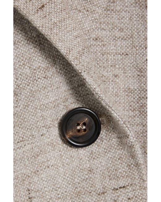 Brunello Cucinelli White Linen Blazer