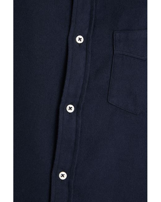Officine Generale Lipp hemd aus baumwoll-twill in Blue für Herren