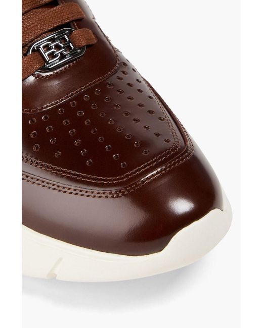 Bally Brown Birman Leather Sneakers for men