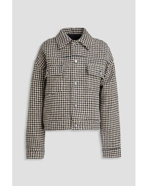 FRAME White Tweed Jacket