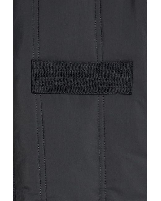 Rag & Bone Black Delta Quilted Shell Jacket for men