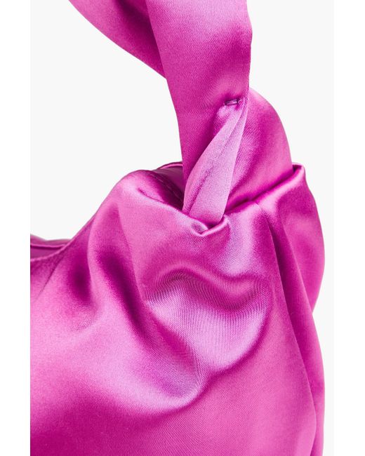 Stine Goya Pink ziggy Satin Shoulder Bag