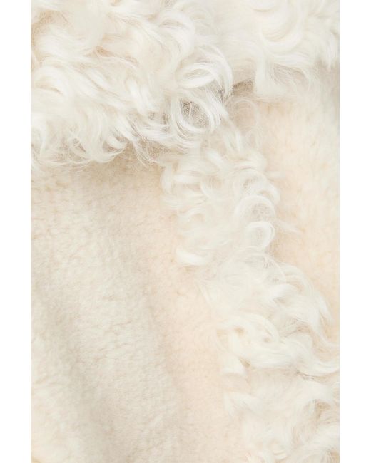 Jacquemus Natural Shearling Jacket