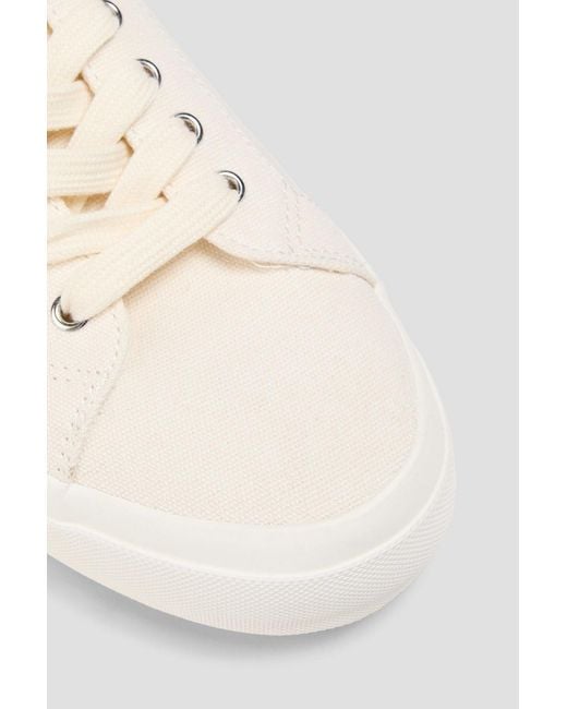 Paul Smith White Amos Canvas Sneakers for men