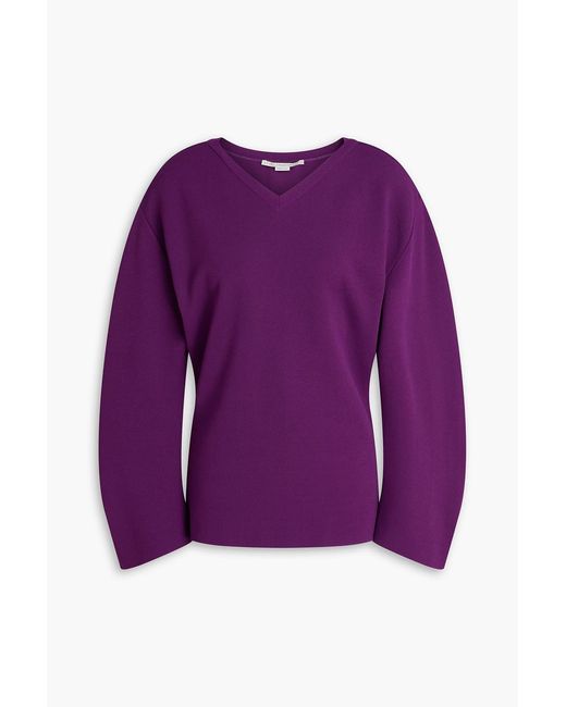 Stella McCartney Purple Knitted Sweater