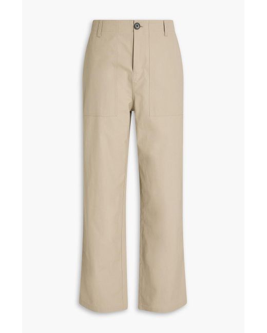 FRAME Natural Patch Traveler Cotton-Canvas Pants for men