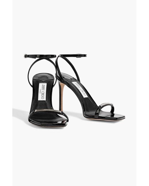 JIMMY CHOO の靴♪ ★JAXON★ 95mm【多色在庫】 Jimmy Choo Jaxon 95 Sandals | italist