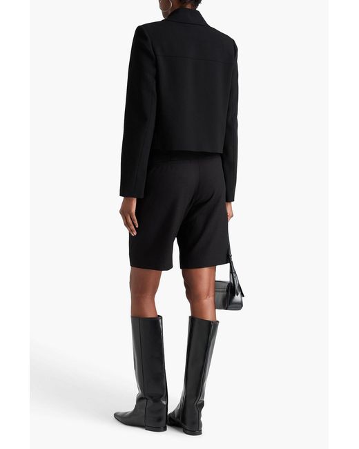Claudie Pierlot Black Crepe Jacket
